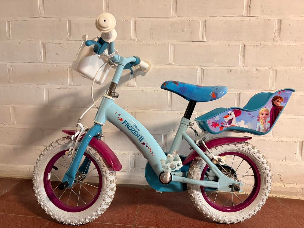 FROZEN meisjesfiets van 2-5 jaar, Ophalen, Zo goed als nieuw