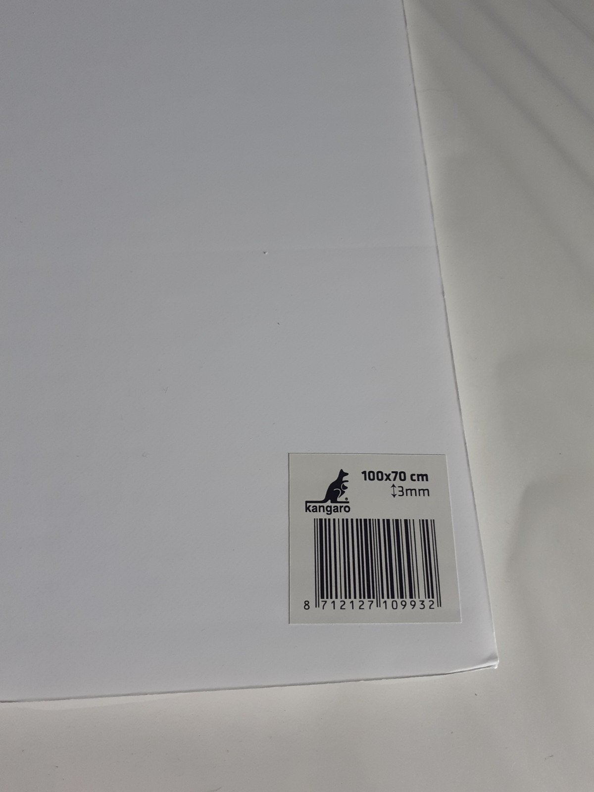 Foamboard Kangaro 70x100cm, 3mm dikte - kleur wit - 13stuks, Ophalen, Nieuw