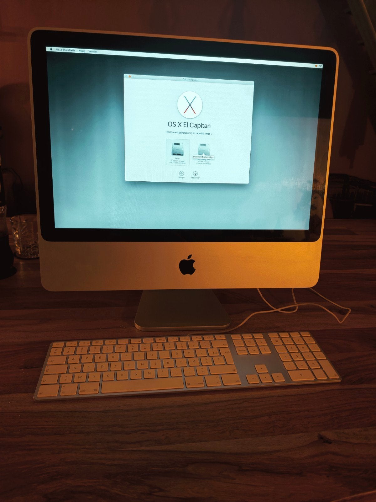 iMac met toetsenbord, Informatique & Logiciels, Enlèvement, IMac