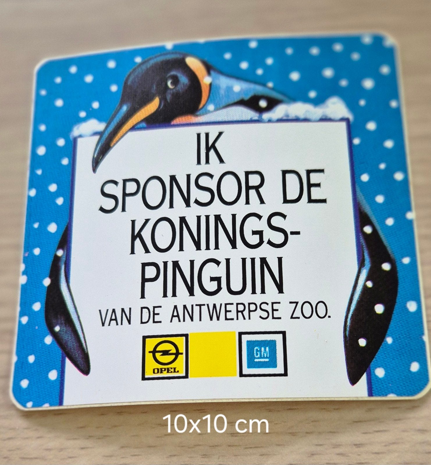 Retro stickers Antwerpse Zoo - Opel / GM, Verzamelen, Ophalen