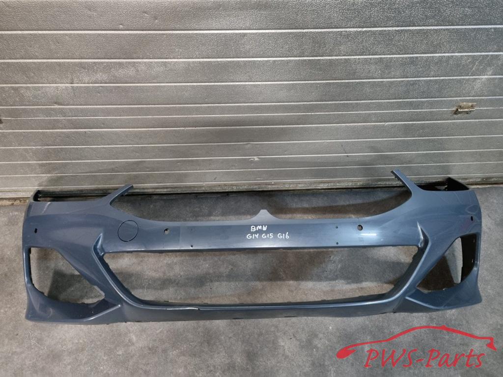 BMW G14 G15 G16  8-SERIE M VOORBUMPER ORIGINEEL, -, Utilisé, Avant, -