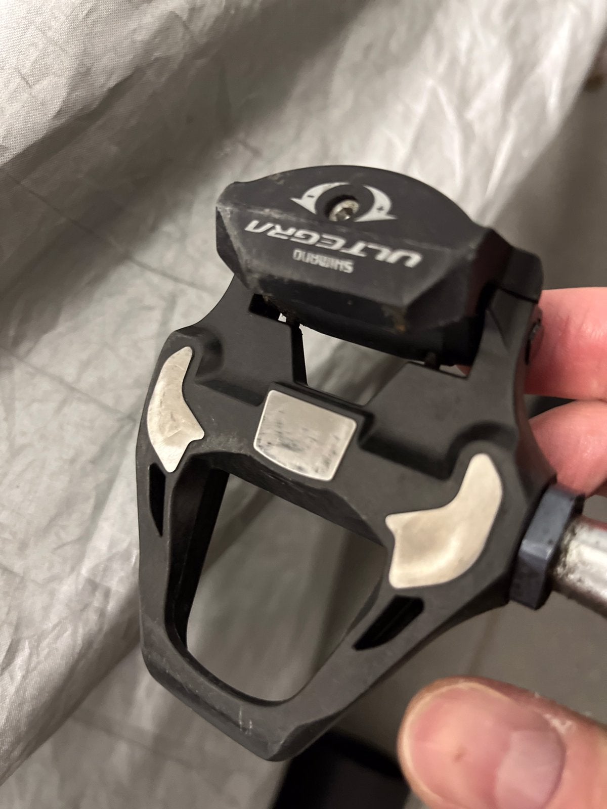 Pedales shimano ultegra 8000 carbon + cales + setup tool, Vélos & Vélomoteurs, Enlèvement ou Envoi, Comme neuf
