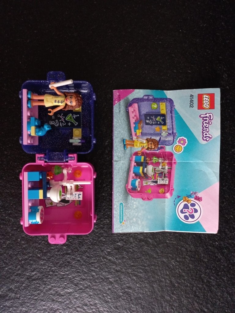 LEGO Friends 41402 – Le cube de jeu d'Olivia, Lego, Friends, Ophalen of Verzenden, Complete set