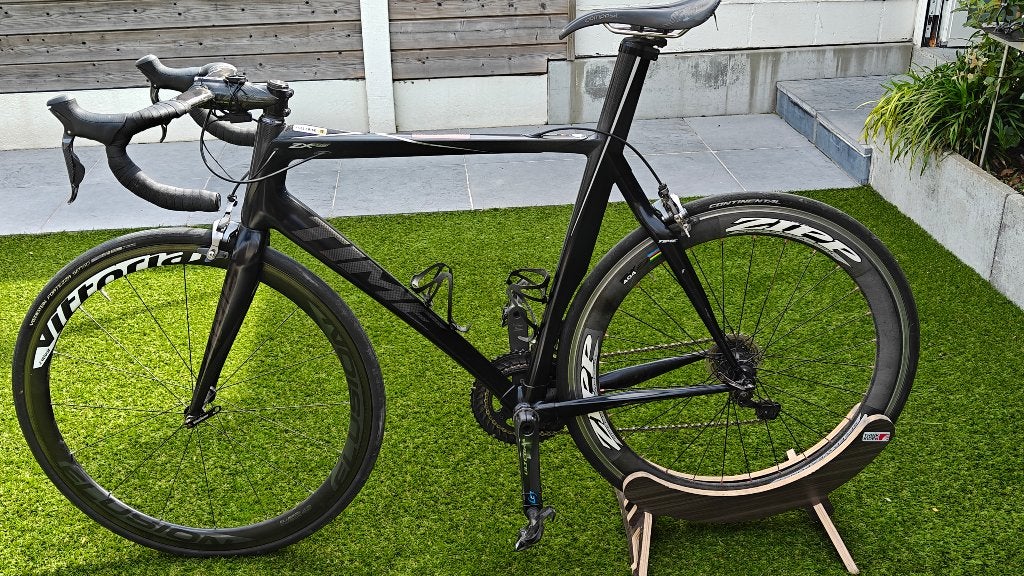 KOERSFIETS, Gebruikt, Carbon, 10 tot 15 versnellingen, Overige maten