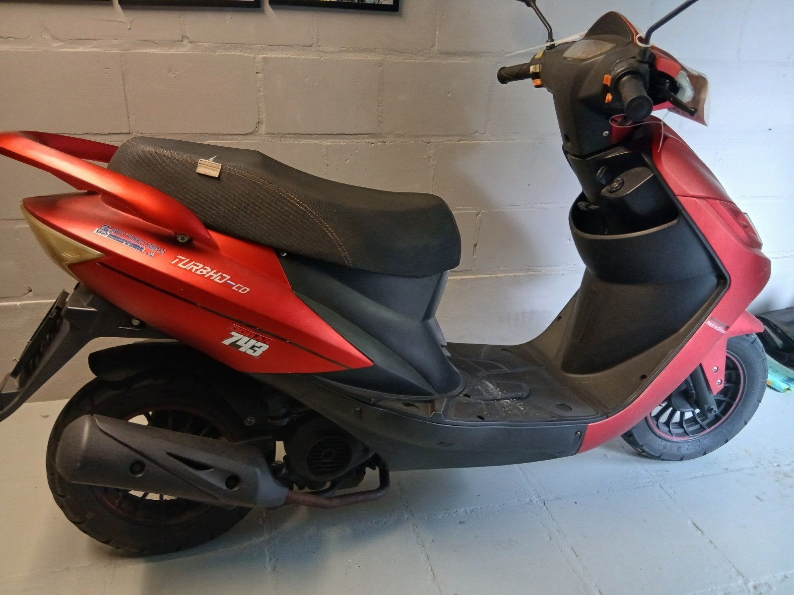 Turboho 50cc CD-50 bromfiets., Ophalen