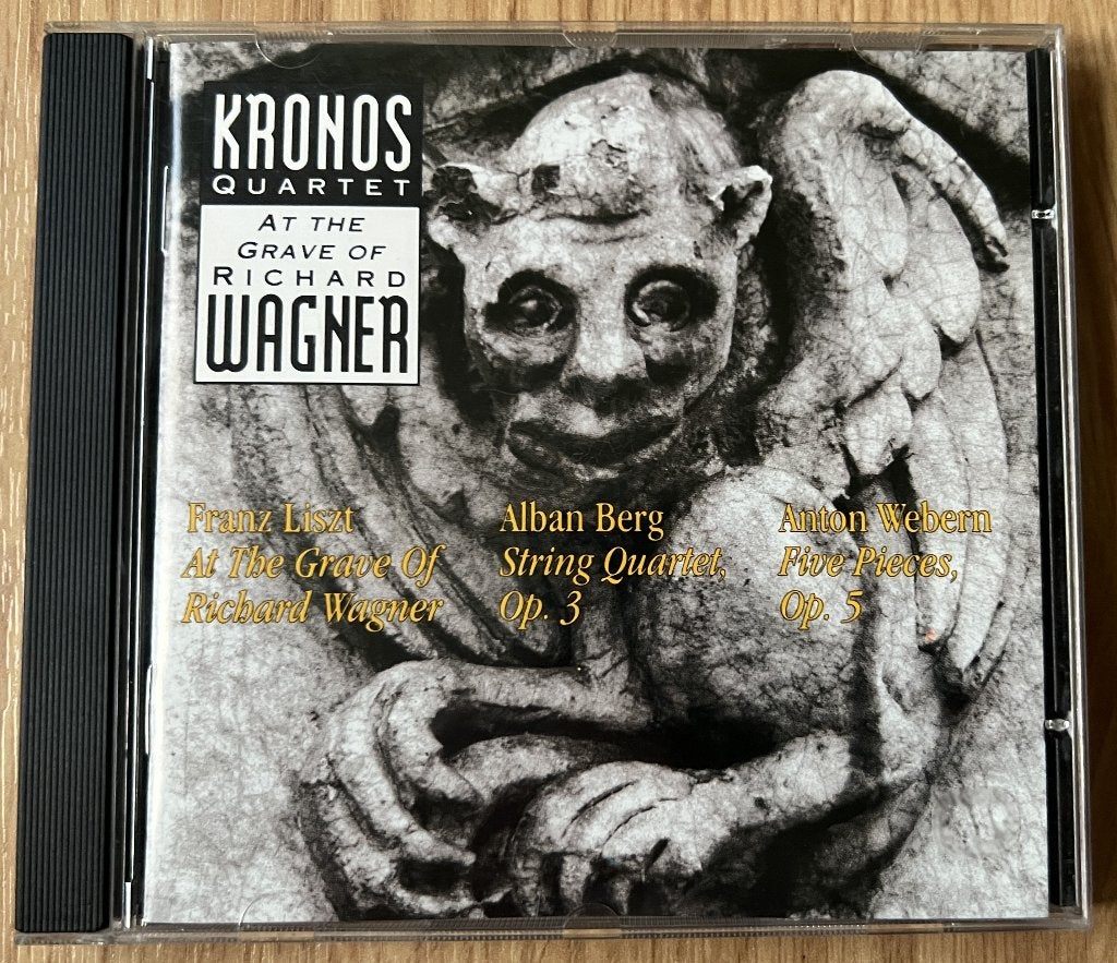 CD Kronos Quartet - At The Grave Of Richard Wagner, Enlèvement ou Envoi, Comme neuf