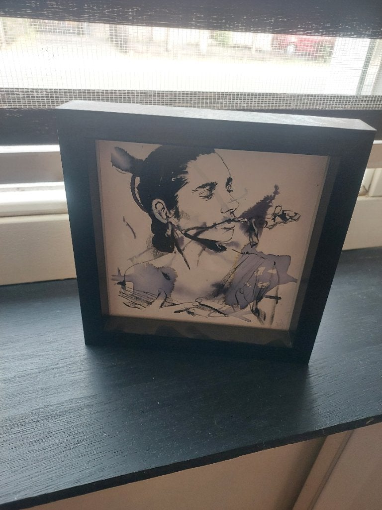 PJ Harvey tekening, Verzenden, Zo goed als nieuw