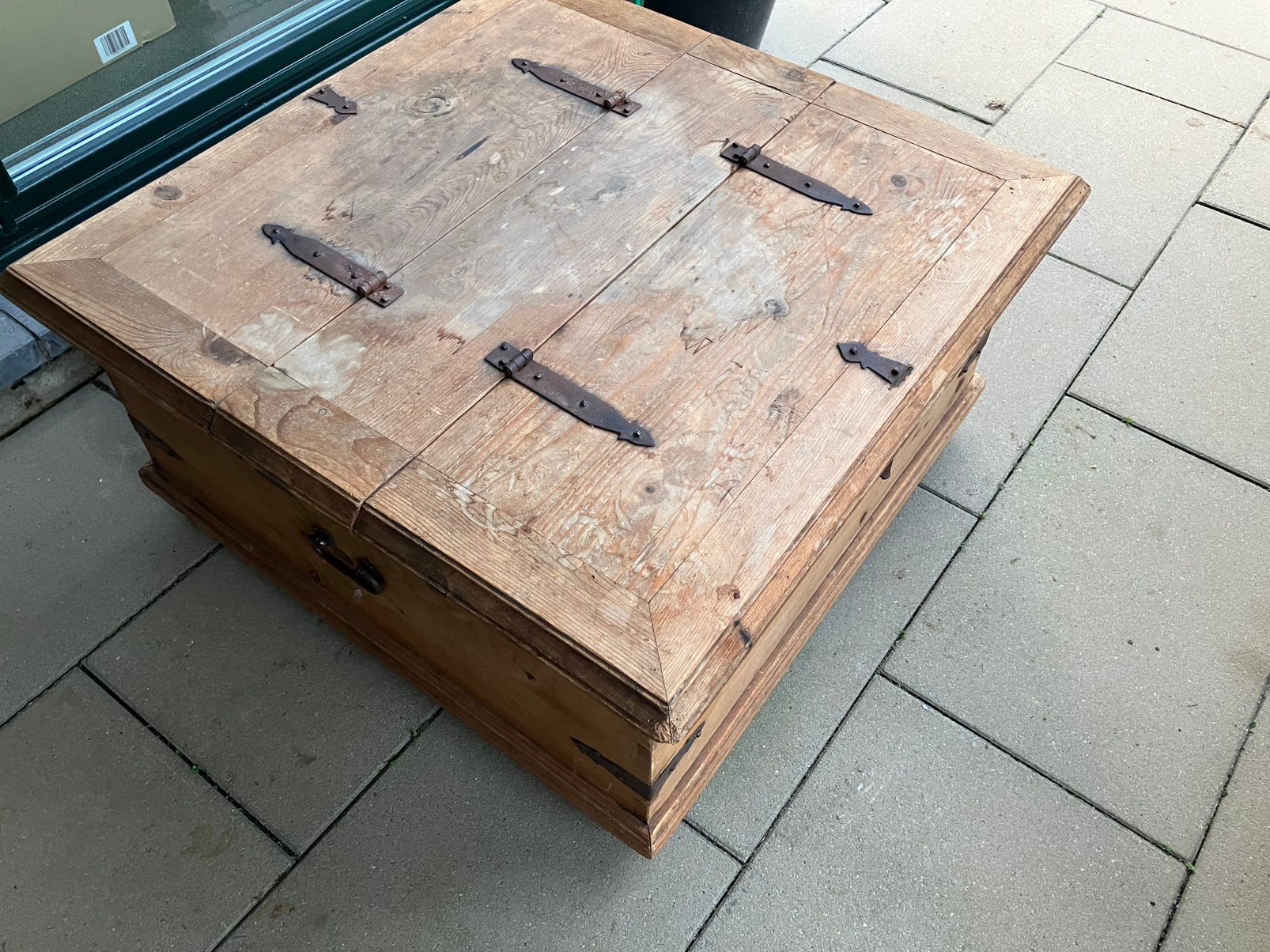 Houten kist, Huis en Inrichting, Ophalen, Gebruikt