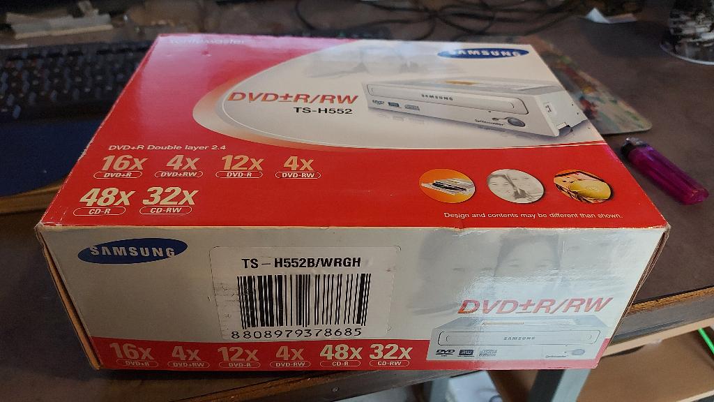 Lecteur graveur DVD IDE samsung TS-H552, Enlèvement, Comme neuf, Lecteur DVD, Samsung