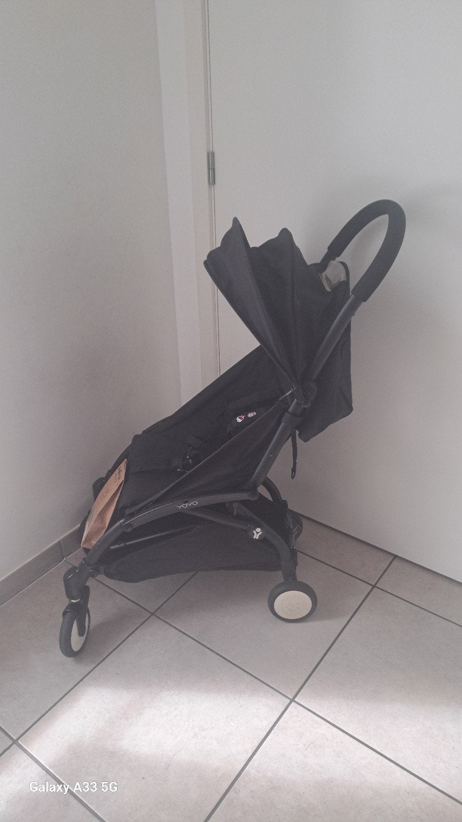 Pousette yoyo, Enlèvement