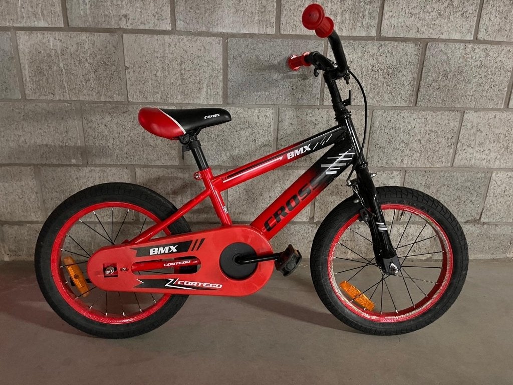 Jongensfiets, Fietsen en Brommers, Ophalen, Zo goed als nieuw, Bmx, Handrem