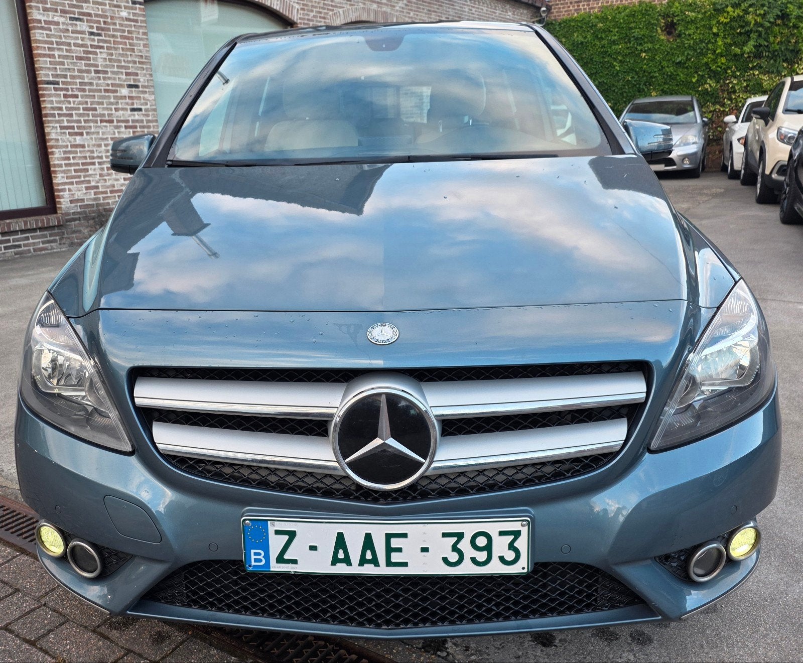 Mercedes-Benz B180 Euro 6, Blauw, Leder, Bedrijf, 5 zetels