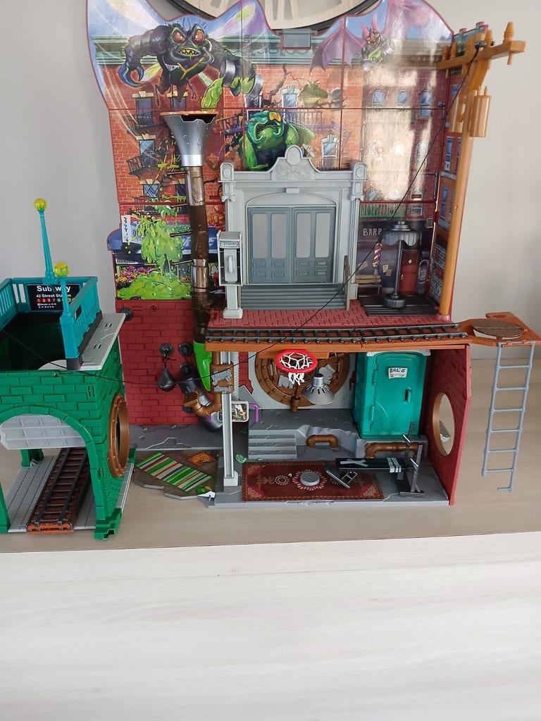 Ninja turtles huis, Kinderen en Baby's, Speelgoed | Actiefiguren, Ophalen