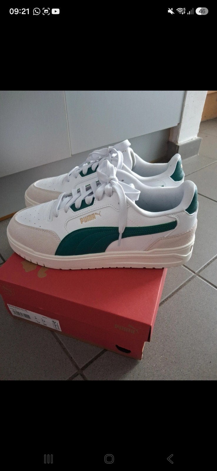 PUMA Shuffle Downtown OG | Taille 43, Vêtements | Hommes, Chaussures, Neuf, Puma, Enlèvement ou Envoi, Blanc