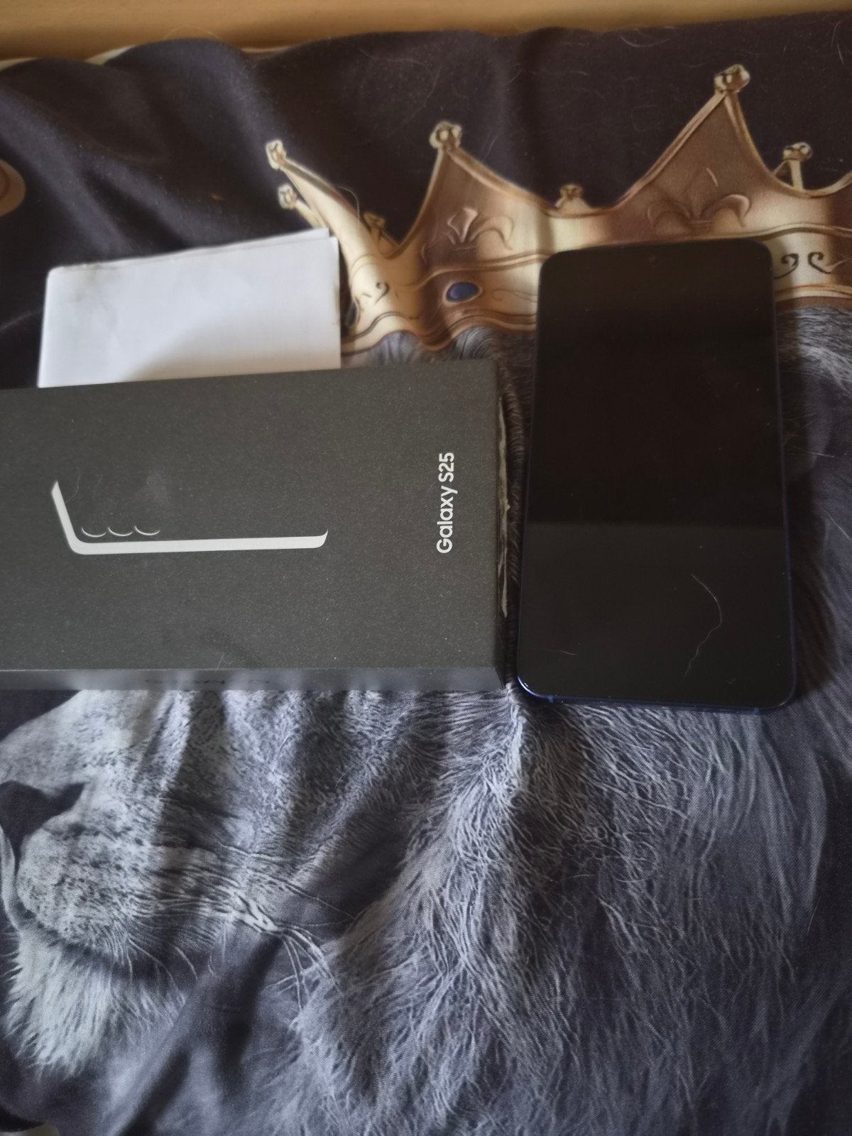 Samsung galaxy s25 navy 128gb met aan koopbewijs en kabel, Telecommunicatie, 128 GB, Ophalen, Blauw, Overige modellen