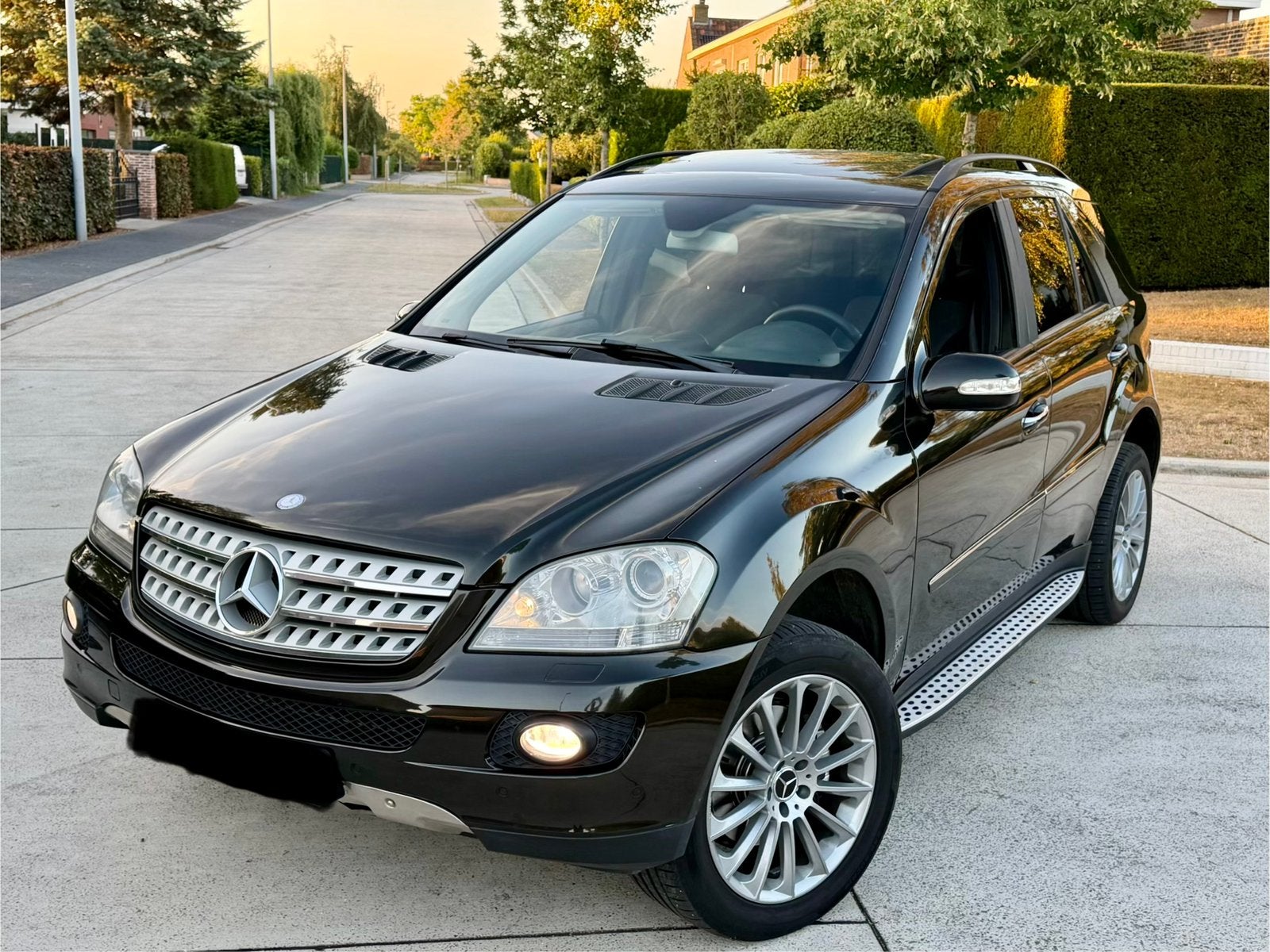 Mercedes ML 280 Lichte Vracht 2009 Full option, Automaat, Zwart, Bedrijf, Diesel