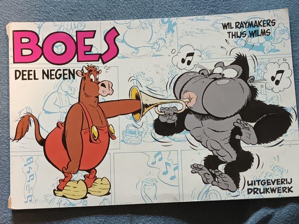 Boes deel 9, Eén stripboek, Ophalen of Verzenden, Gelezen