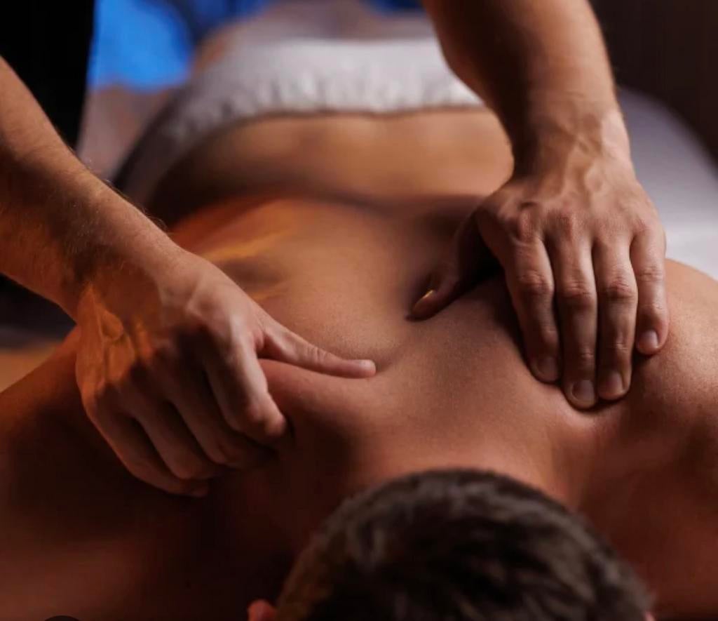 Ontspannende massage voor mannen