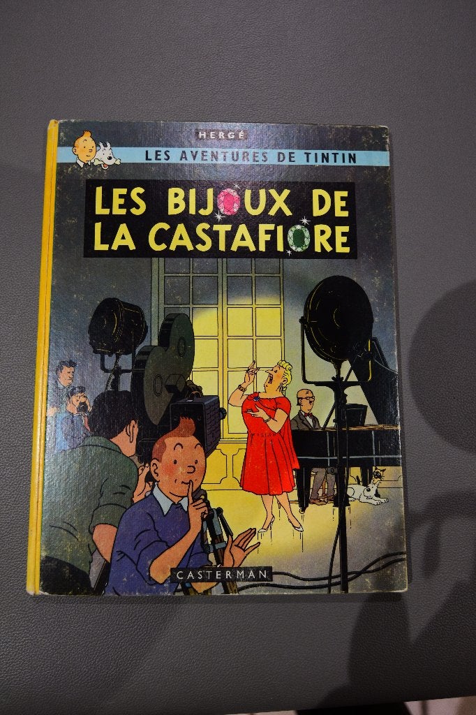 Les Bijoux de la Castafiore - EO Française 1963 (Plat B34), Enlèvement ou Envoi, Utilisé, HERGE