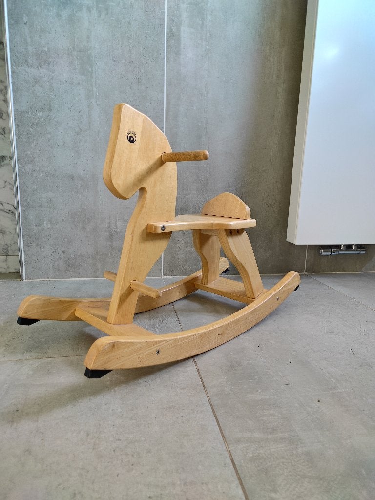 Hobbelpaard hout, Kinderen en Baby's, Speelgoed | Hobbelfiguren, Ophalen