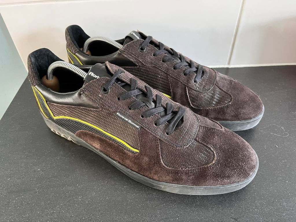 Floris van Bommel sneakers maat 10 / 44, Vêtements | Hommes, Chaussures, Enlèvement ou Envoi, Comme neuf, Brun, Baskets