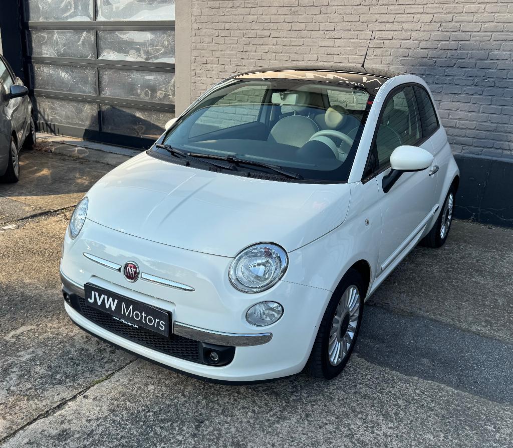 Fiat 500 0.9 T TwinAir * Airco * PDC * Pano Dak, Auto's, Fiat, Voorwielaandrijving, Stof, Airbags, 63 kW