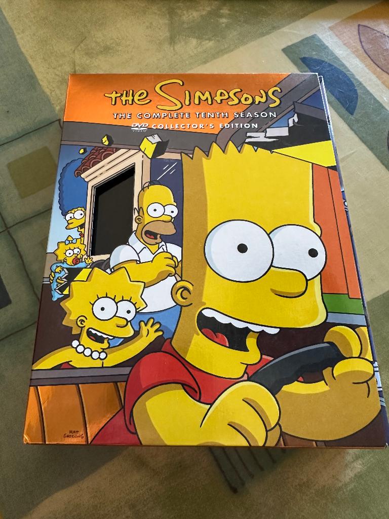DVD The Simpsons The complete tenth season, Ophalen, Zo goed als nieuw