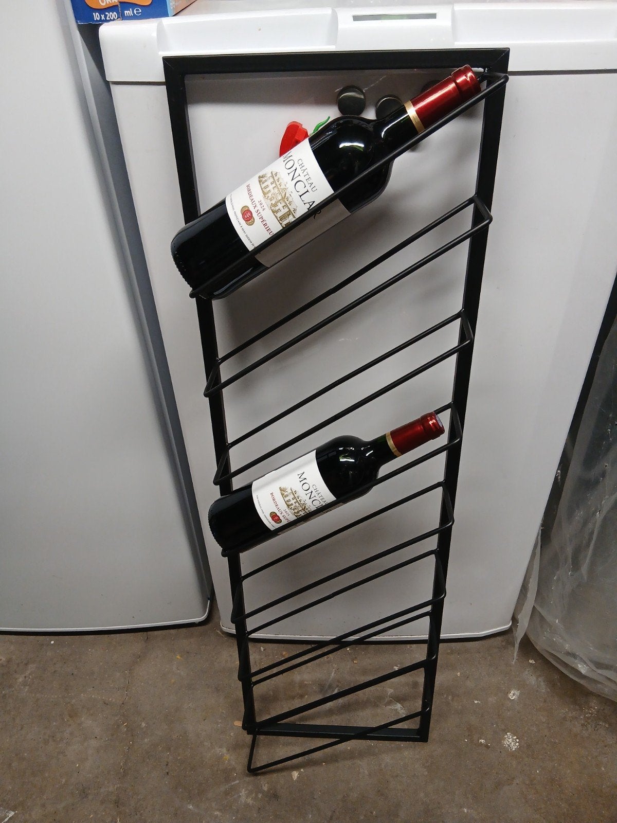 porte bouteilles, Enlèvement
