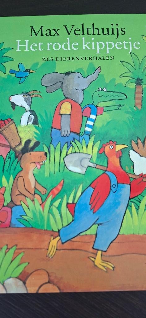 Het rode kippetje. Max Velthuijs, Garçon ou Fille, Max Velthuijs, Fiction général, Comme neuf