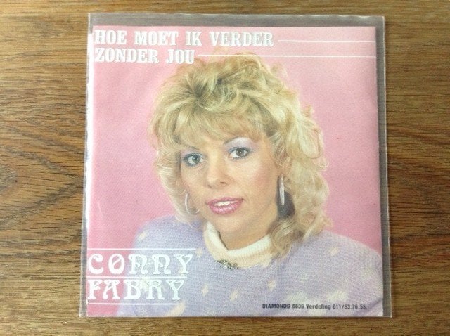 single conny fabry, En néerlandais, Enlèvement ou Envoi, Housse de protection extérieure, 7 inch