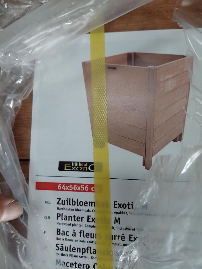 Bloembakken, Ophalen, Nieuw, Hout