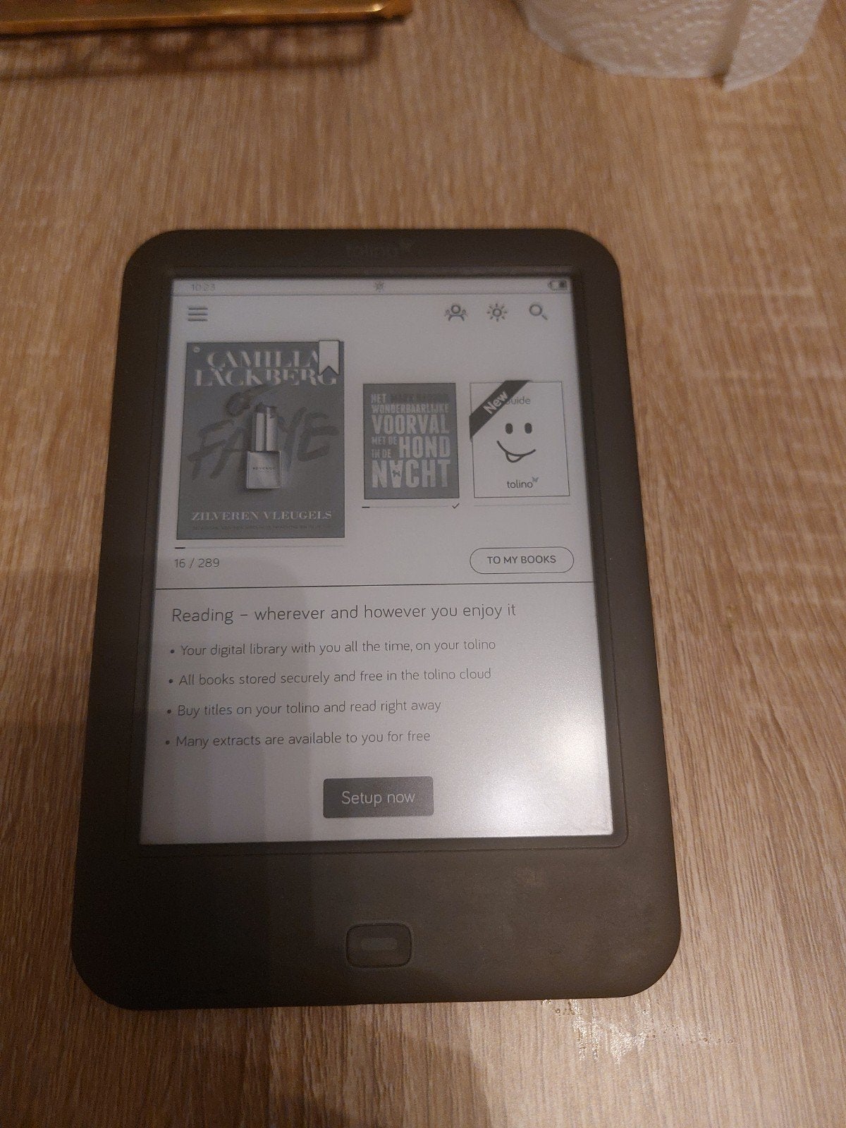 EReader Tolino vision 2 HD, Computers en Software, Ophalen of Verzenden