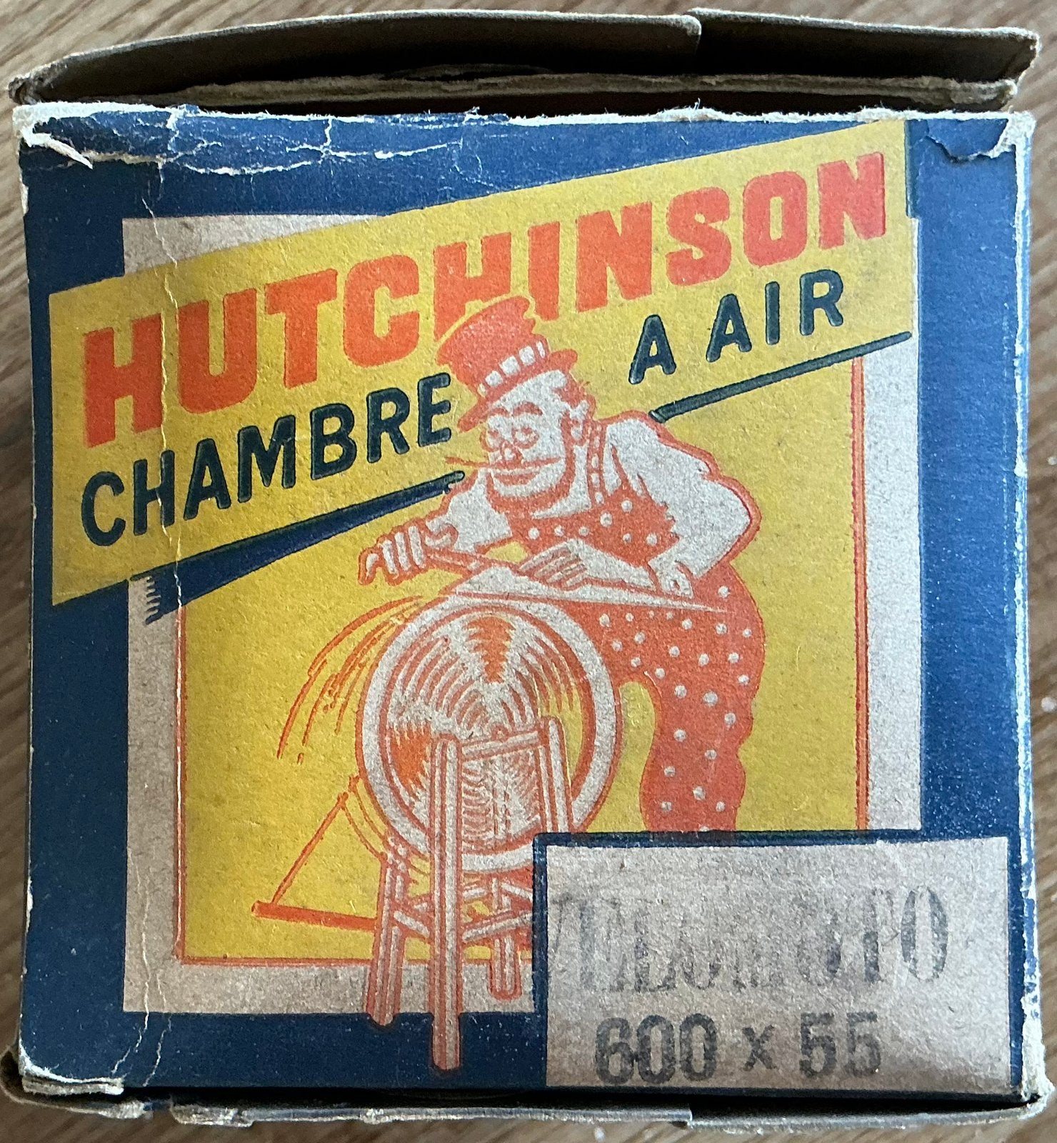 HUTCHINSON CHAMBRE A AIR (Années 50/60), Collections, Marques & Objets publicitaires, Enlèvement ou Envoi, Utilisé, Emballage