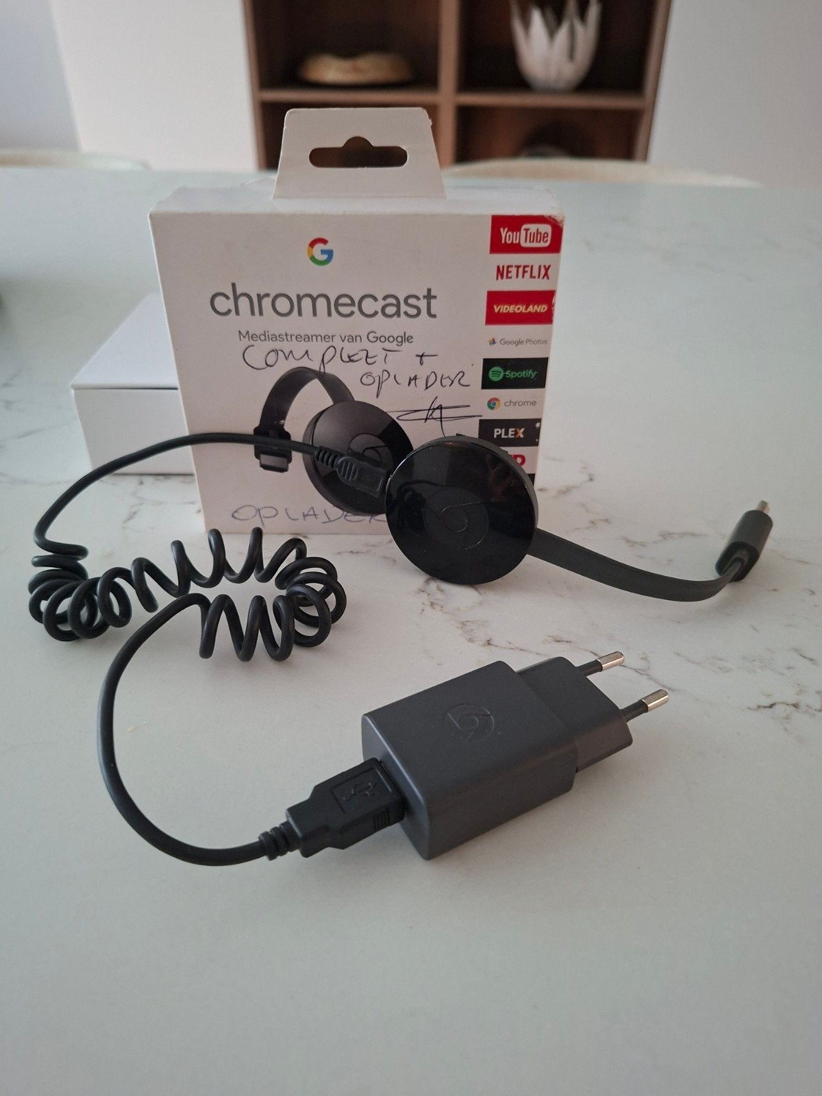 Chrome cast google, Ophalen of Verzenden