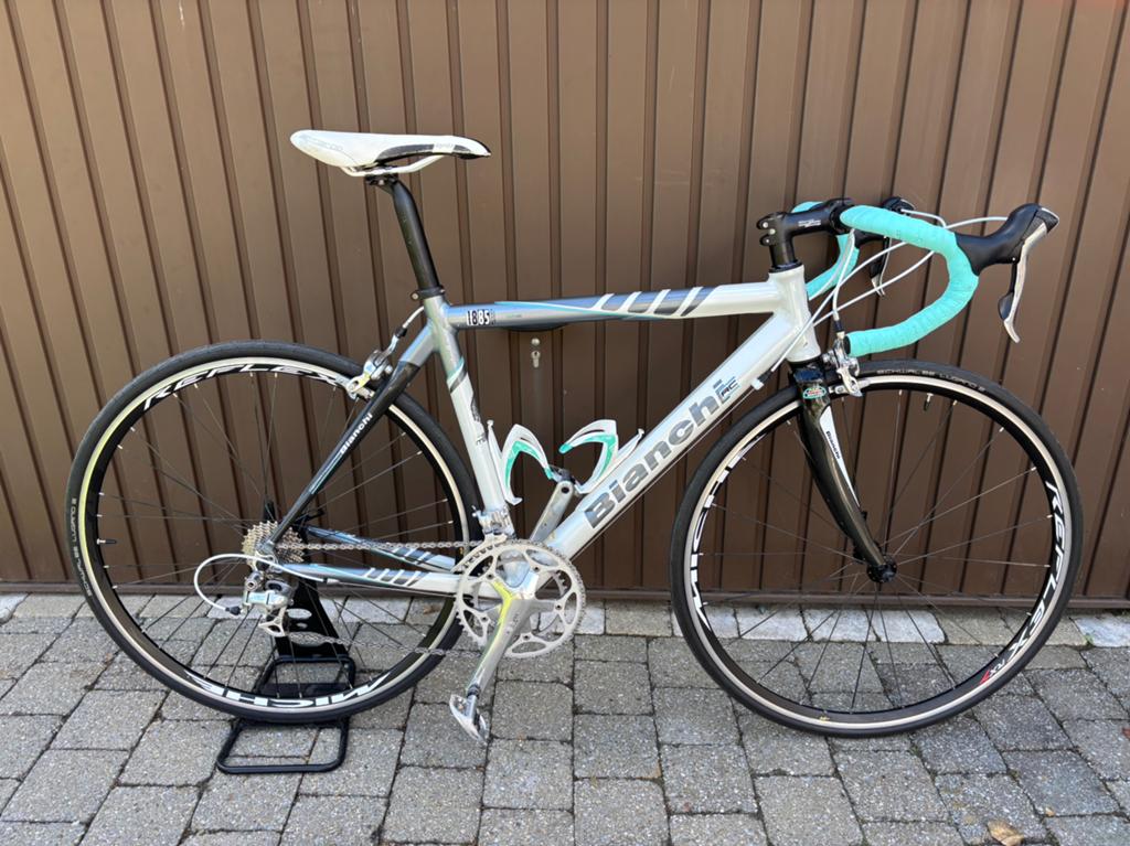 Bianchi koersfies volledig gereviseerd, Fietsen en Brommers, Fietsen | Racefietsen, Gebruikt, Ophalen