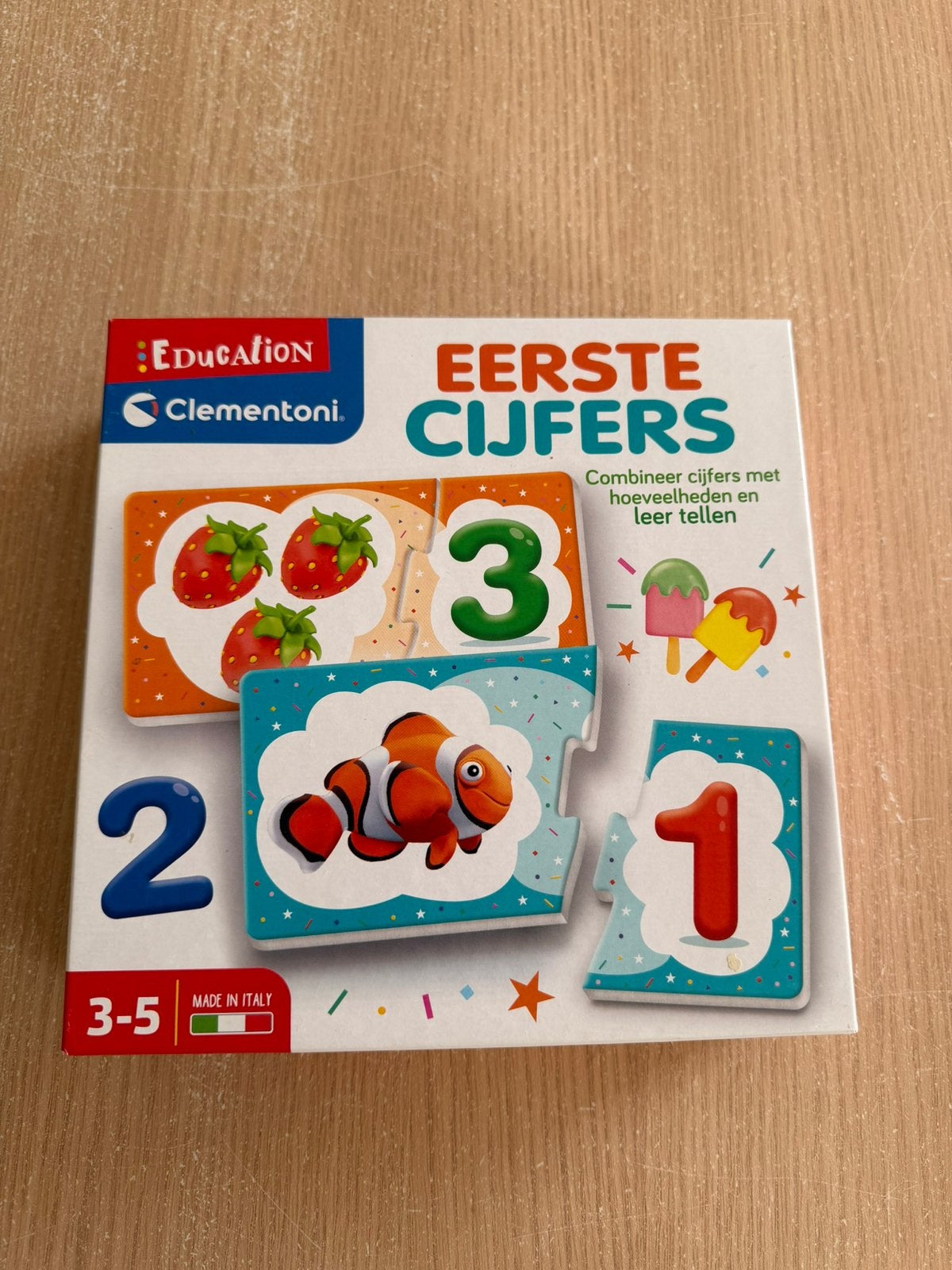 Puzzel eerste cijfers, Kinderen en Baby's, Ophalen, Zo goed als nieuw, Puzzelen