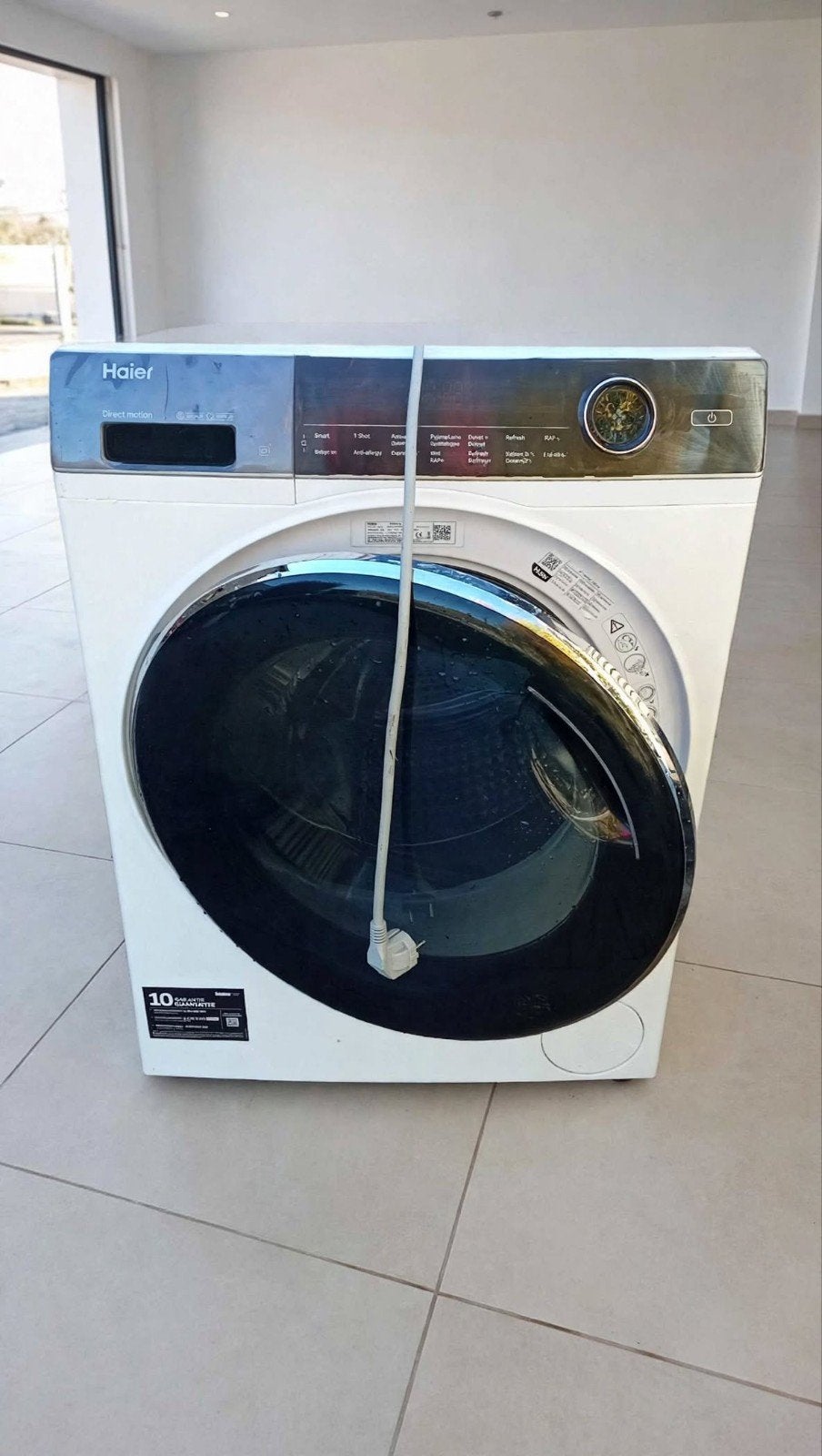 lave linge Haier 10kg, Electroménager, Enlèvement