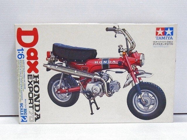Tamiya Honda Dax Export 70 1:6, Hobby & Loisirs créatifs, Neuf, Enlèvement ou Envoi, Plus grand que 1:32, Autres types
