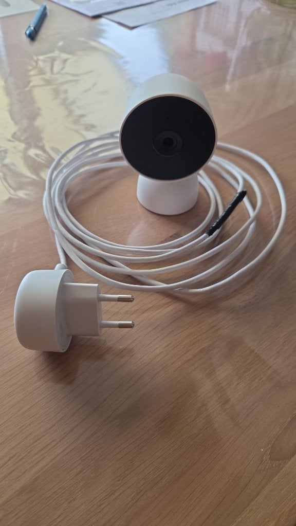 Caméra intérieure Google Nest Cam Indoor (filaire), Ophalen, Gebruikt