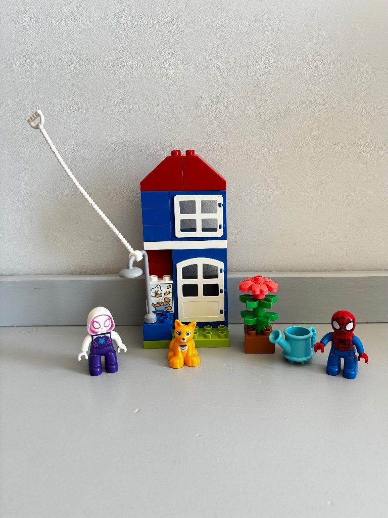 Duplo set 10995-1 Spiderman's House - volledig, Ophalen of Verzenden, Zo goed als nieuw, Duplo, Complete set