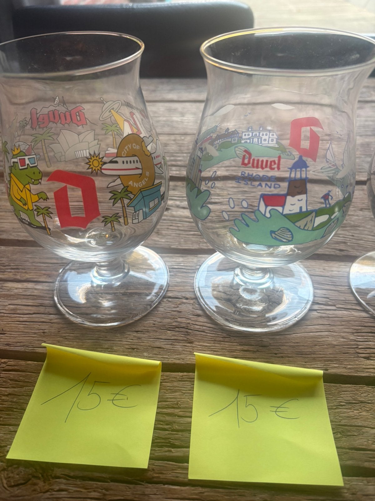 Duvel glazen, Ophalen, Zo goed als nieuw, Duvel