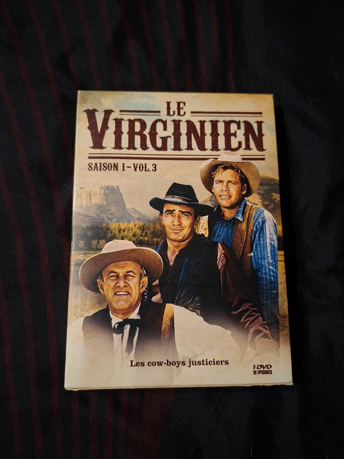 Te koop in DVD-boxset Le Virginien serie, Cd's en Dvd's, Inclusief doosje, Vanaf 9 jaar, Ophalen of Verzenden, Zo goed als nieuw