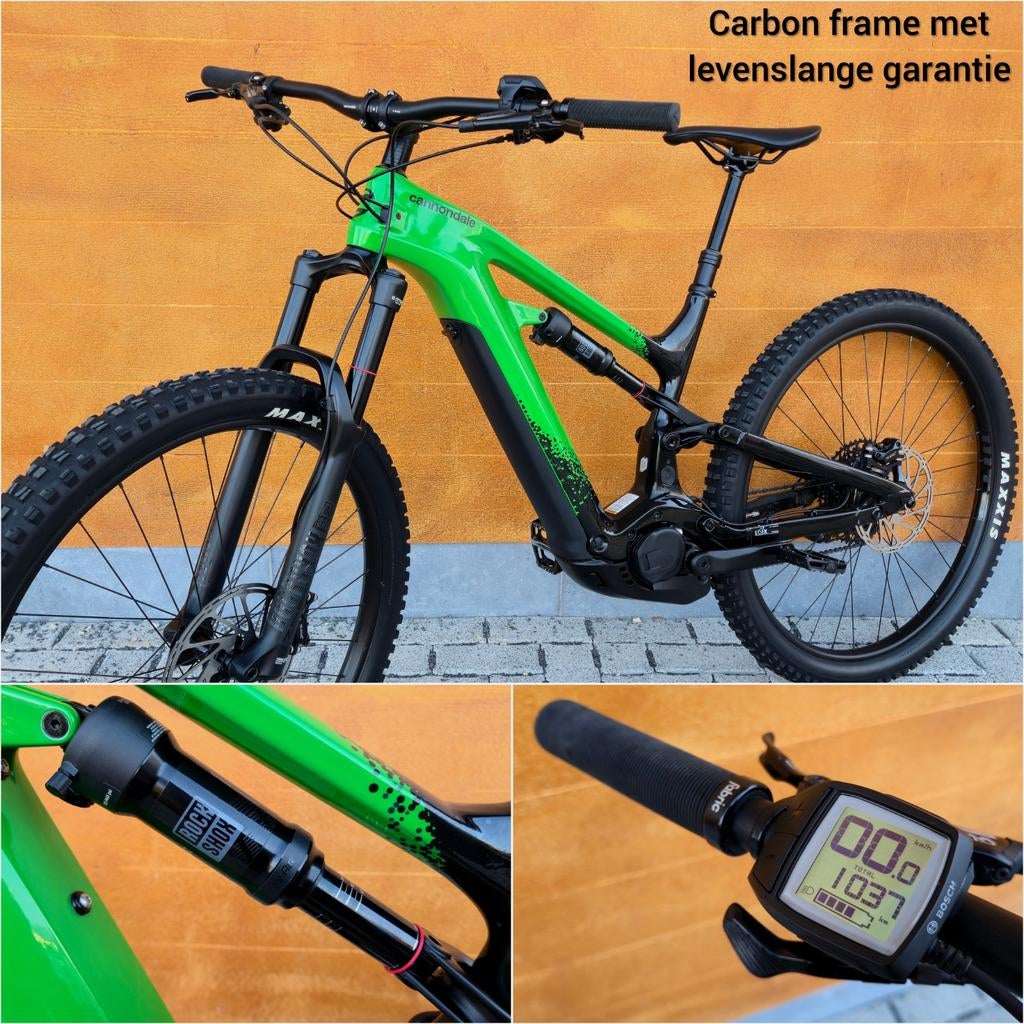 VTT électrique Cannondale Moterra neo 3+ carbone 29" 160mm, 47 à 51 cm, Enlèvement, Comme neuf, 50 km par batterie ou plus
