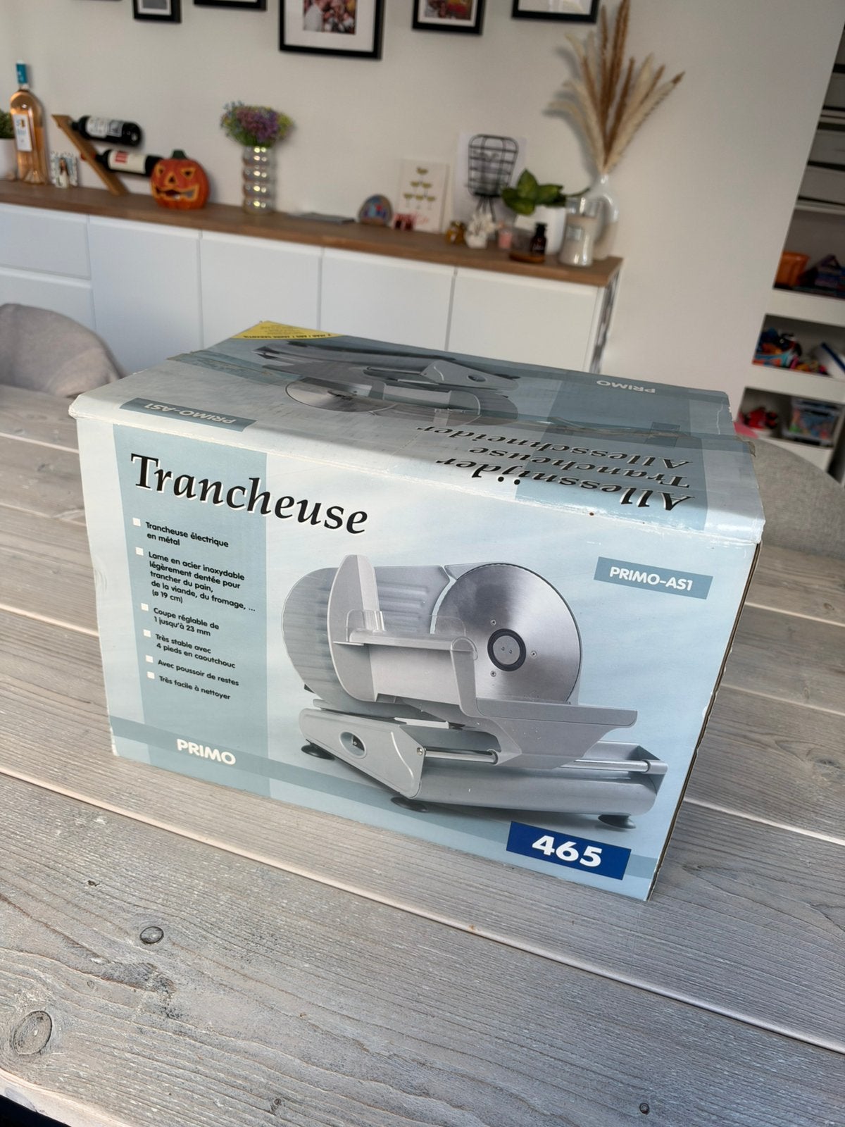 Primo AS1 elektrische allessnijder (snijmachine), Ophalen of Verzenden, Zo goed als nieuw