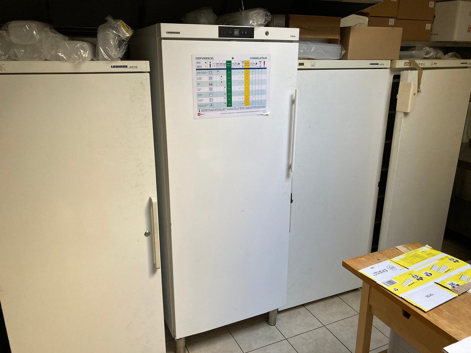 Diepvries, Elektronische apparatuur, Gebruikt, 160 cm of meer, Ophalen, Vrieskast