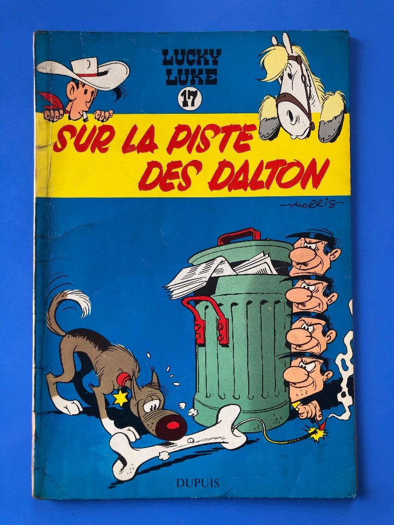 EO 1962 Lucky Luke 17 Sur la piste des Dalton - Dupuis, Une BD, Enlèvement, Utilisé, Morris - Goscinny