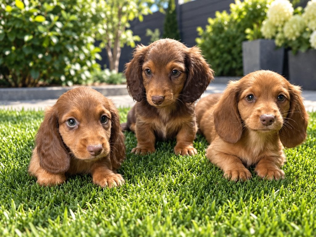 Dwergteckel langhaar teckel lang harige dachshund, Dieren en Toebehoren, België, Fokker | Hobbymatig, CDV (hondenziekte), 8 tot 15 weken
