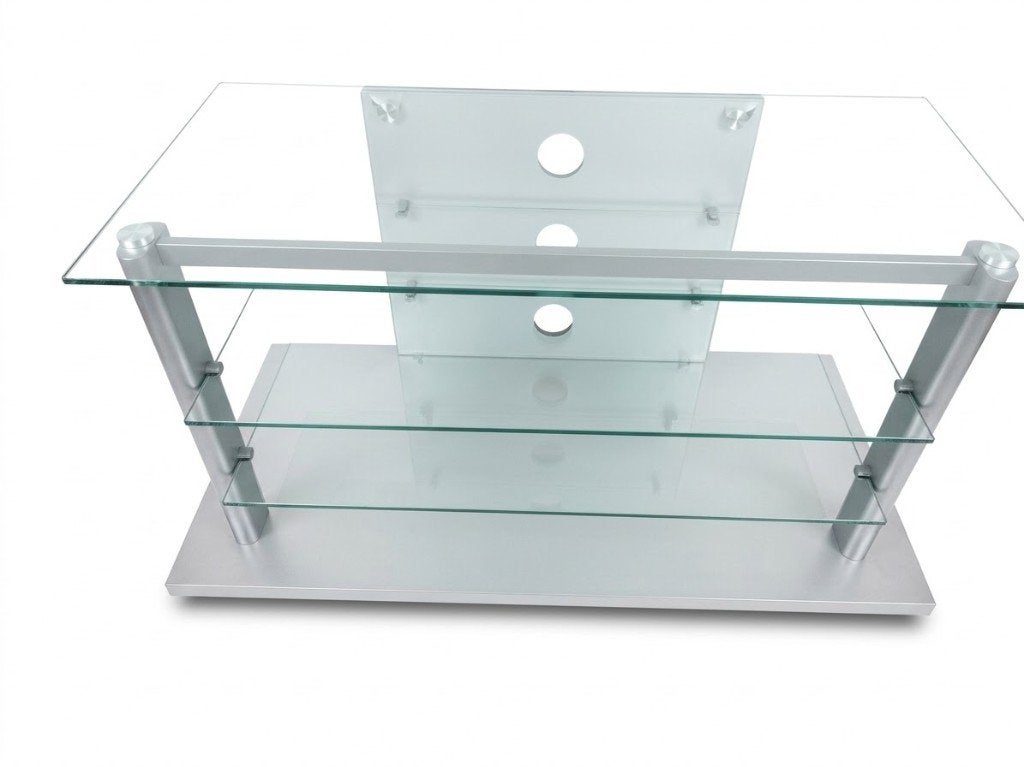 Meuble TV, Maison & Meubles, 25 à 50 cm, Moins de 100 cm, Verre, Enlèvement