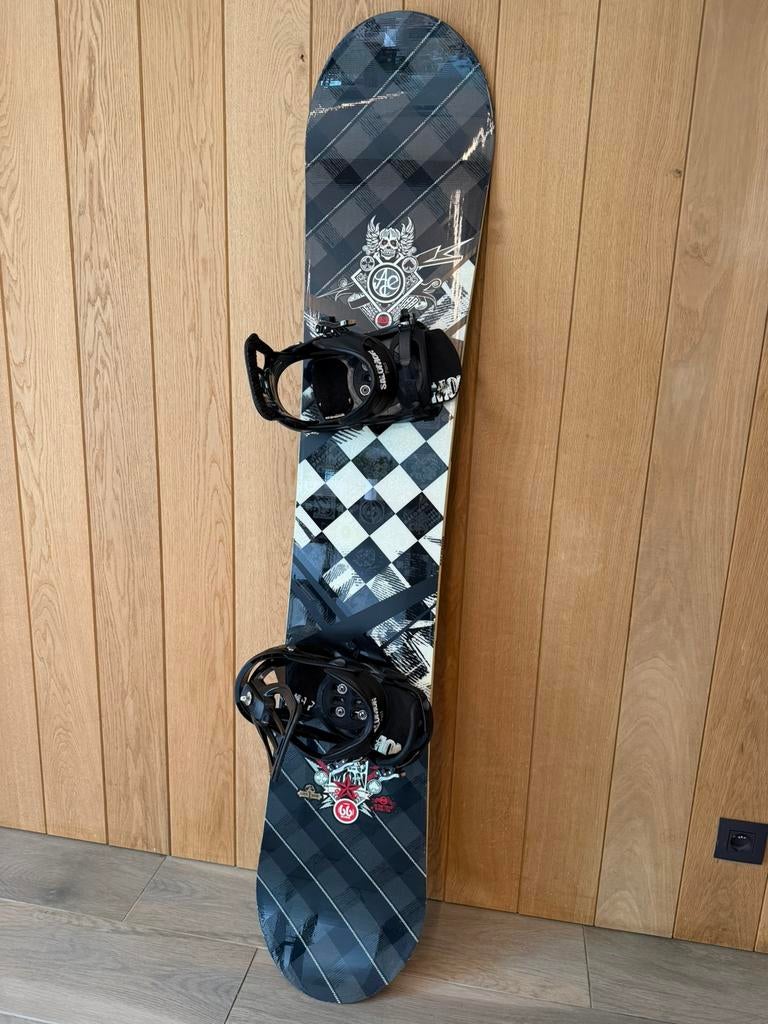 Snowboard Salomon Ace incl. bindingen, Ophalen, Gebruikt, Board