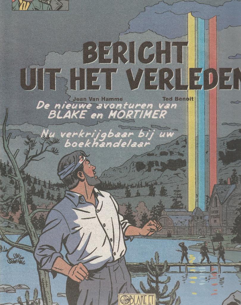 Edgar P. Jacobs “Bericht uit het verleden”  NIEUW, Une BD, Enlèvement ou Envoi, Neuf